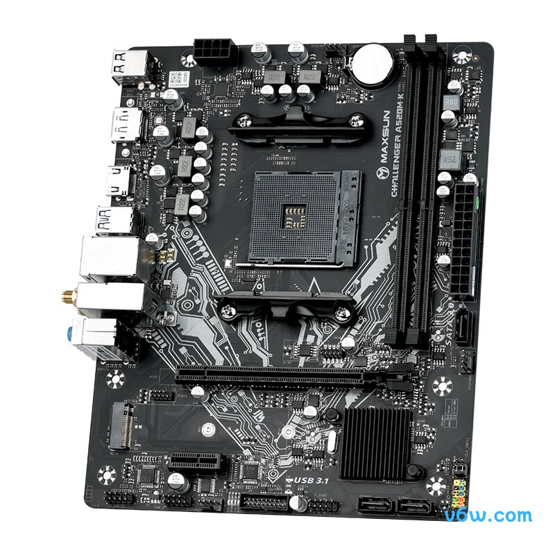 铭瑄MS-Challenger A520M-K WIFI主板图片