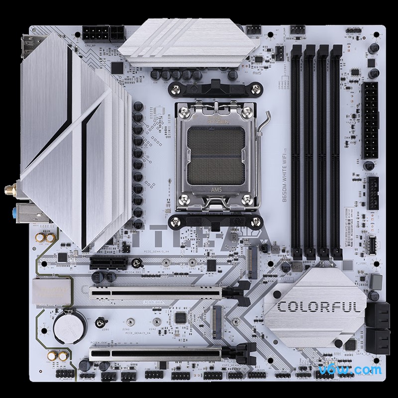 七彩虹BATTLE-AX B650M-WHITE WIFI V15主板图片