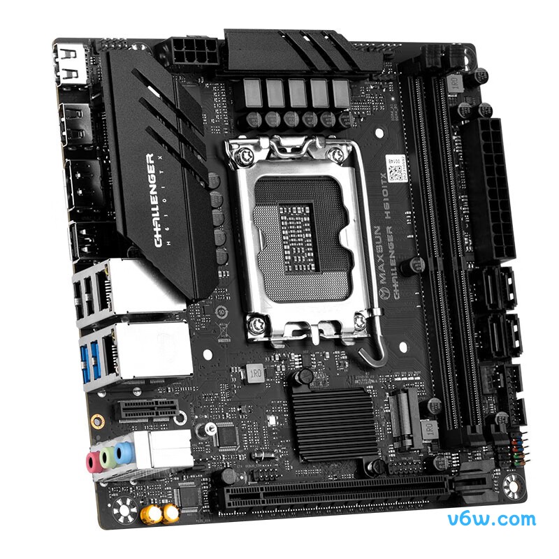 铭瑄MS-挑战者 H610 ITX 2LAN主板图片