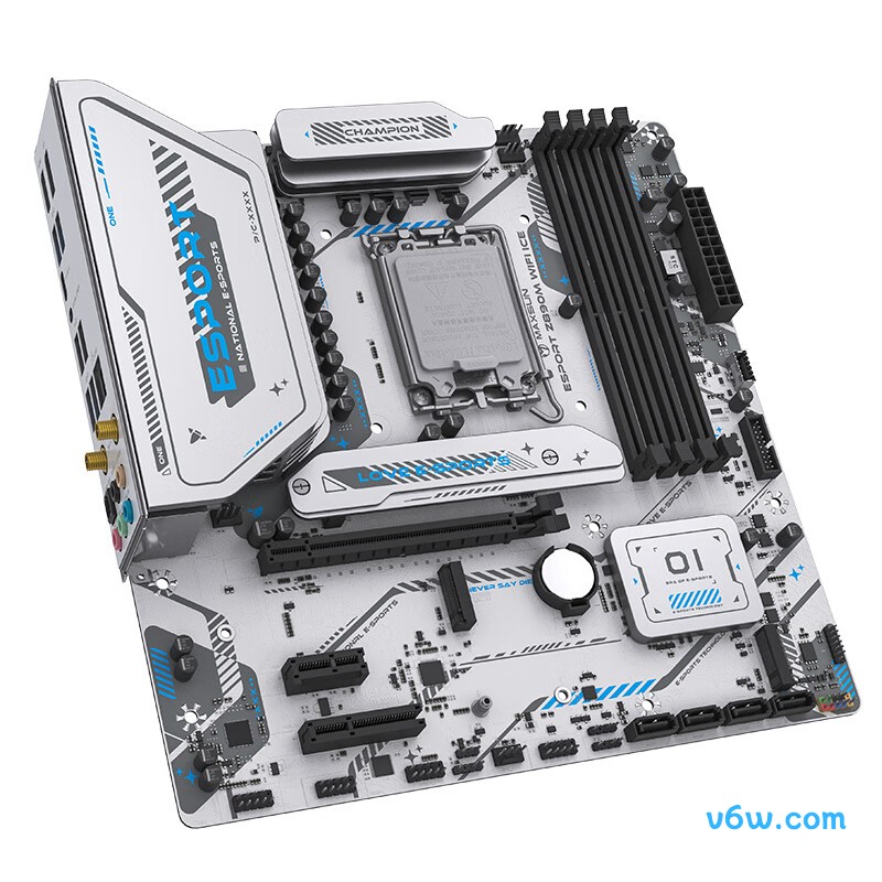 铭瑄MS-eSport Z890M WIFI ICE主板图片