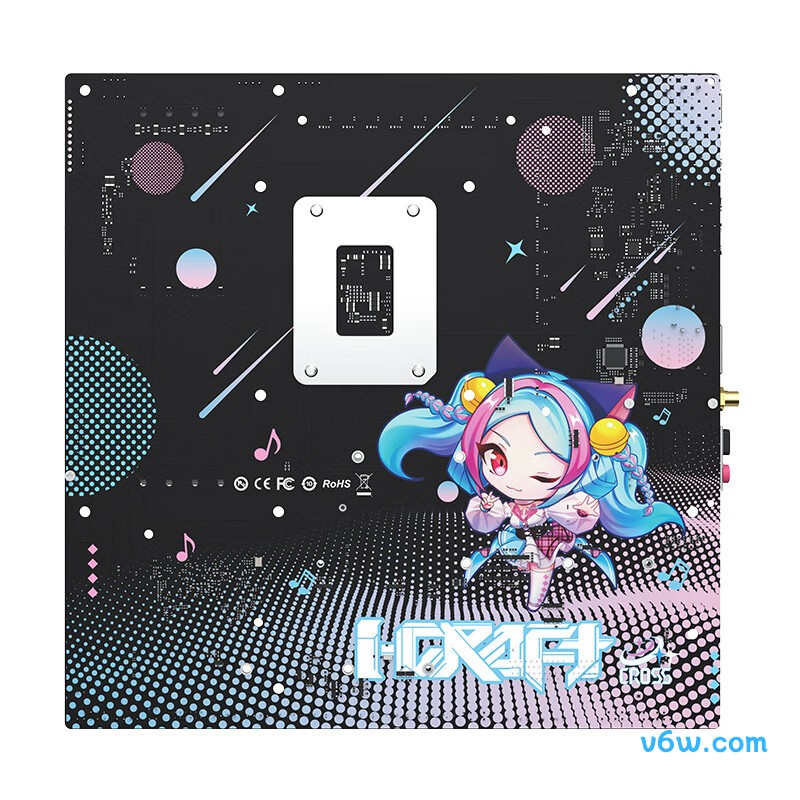 铭瑄MS-iCraft B860M CROSS PRO主板图片