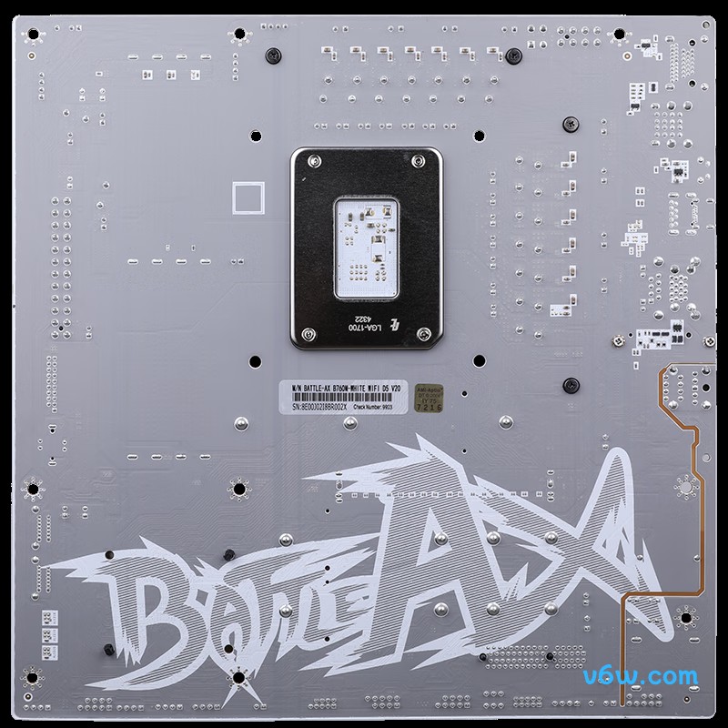 七彩虹BATTLE-AX B760M-WHITE WIFI D5 V20主板图片