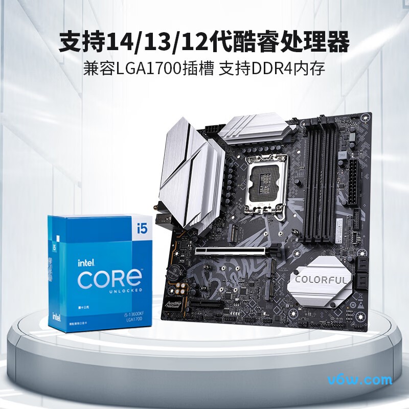 七彩虹BATTLE-AX B760M-PLUS WIFI V20主板图片