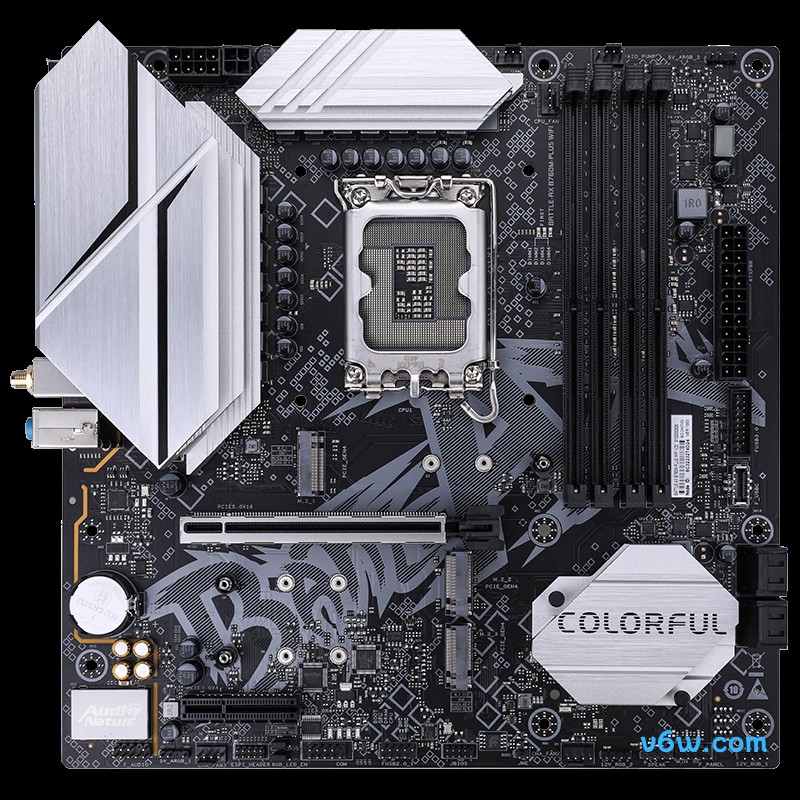 七彩虹BATTLE-AX B760M-PLUS WIFI V20主板图片