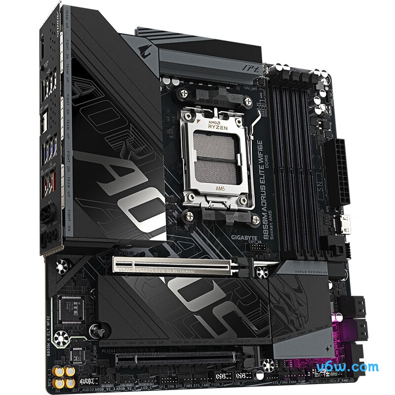 技嘉B850M AORUS ELITE WIFI6E主板图片