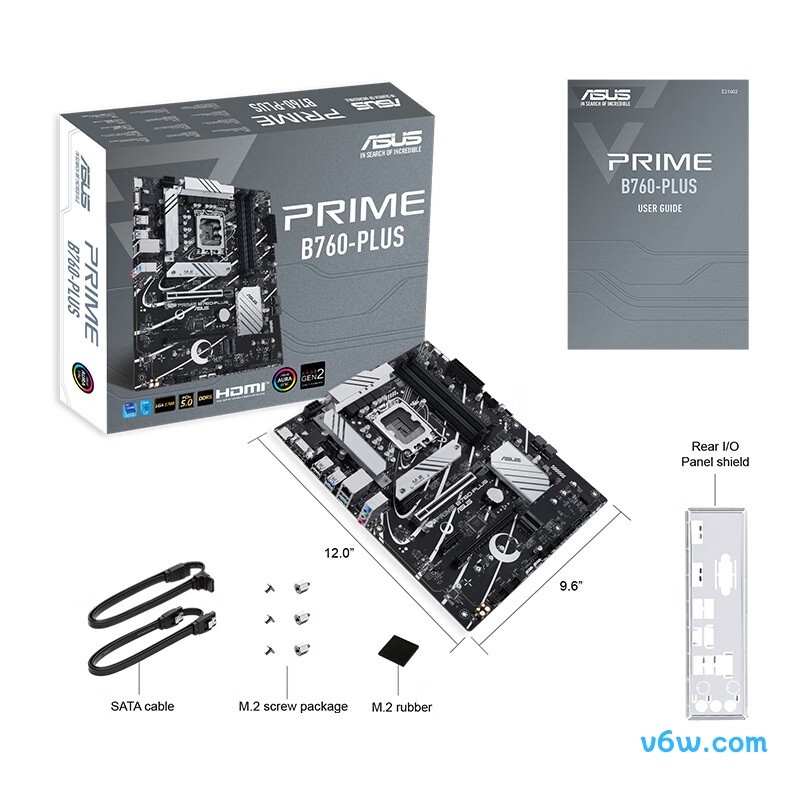 华硕PRIME B760-PLUS主板图片