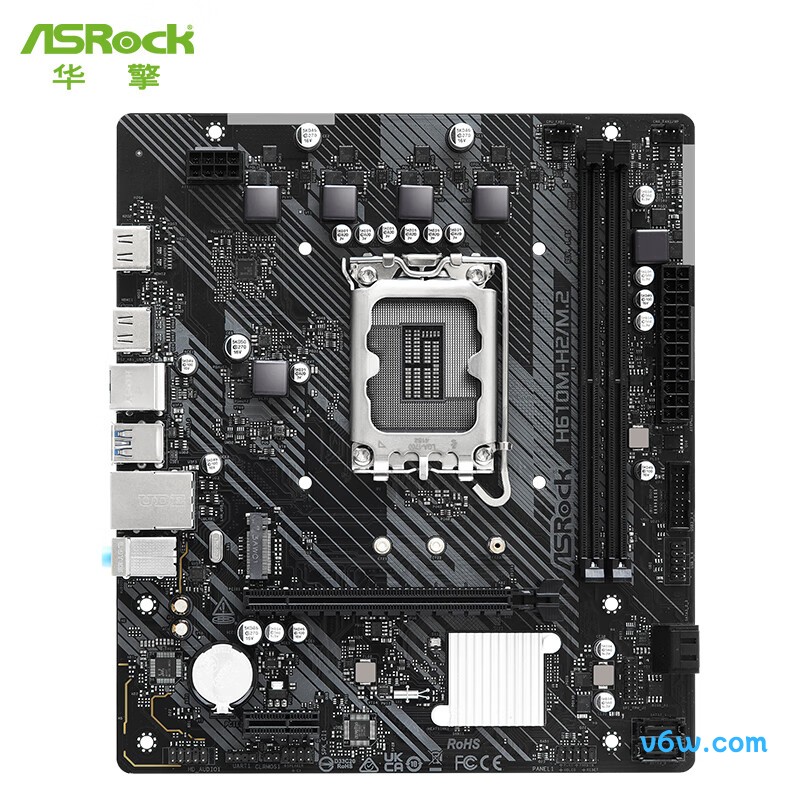 华擎H610M-H2/M.2 D4主板图片