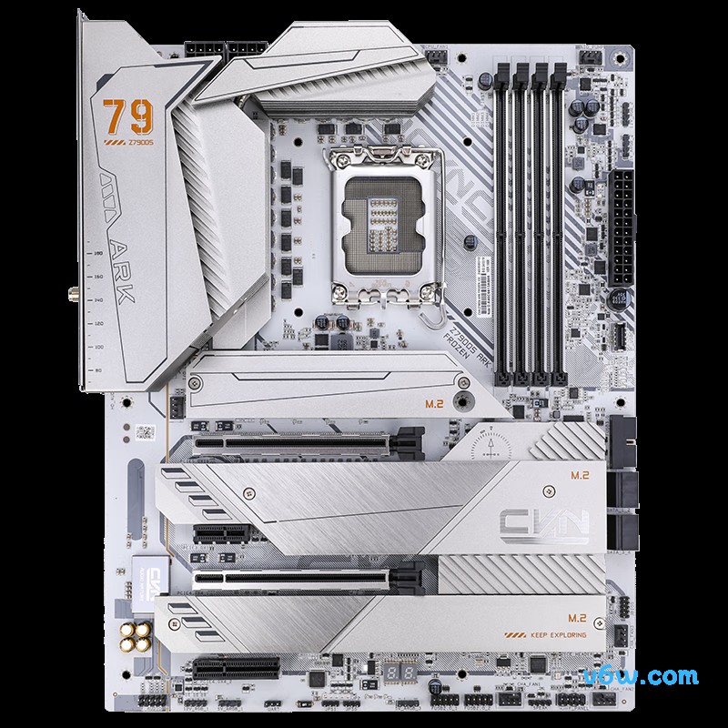 七彩虹CVN Z790D5 ARK FROZEN V20主板图片