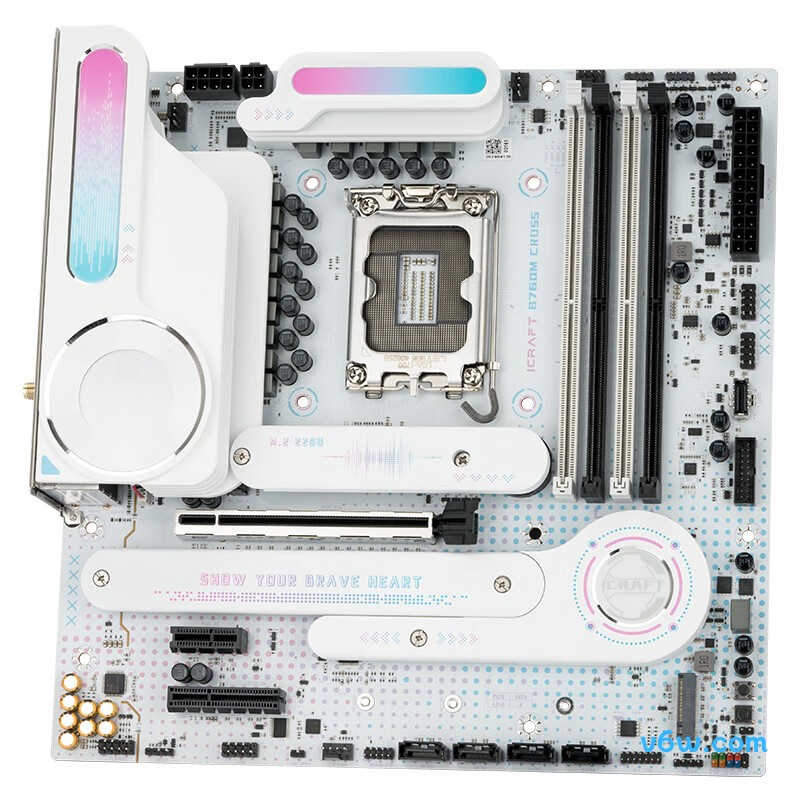 铭瑄MS-iCraft B760M CROSS主板图片