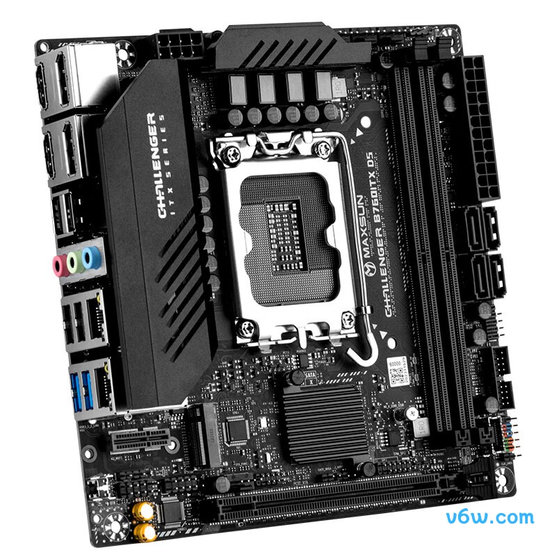 铭瑄MS-挑战者B760ITX D5主板图片