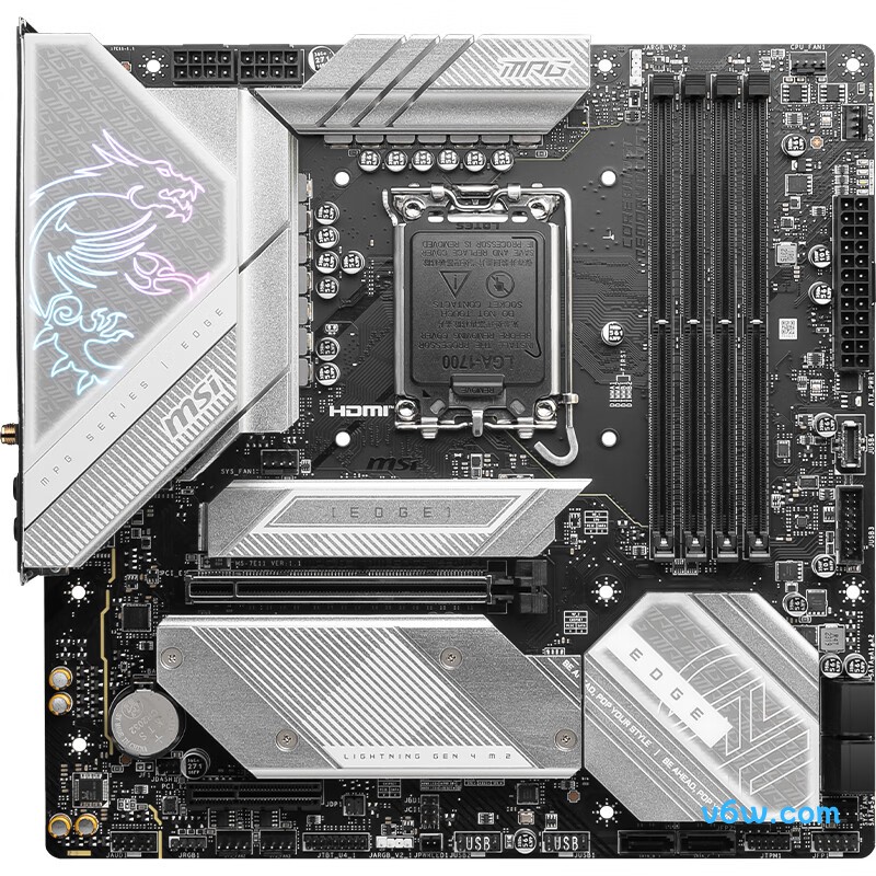 微星MPG B760M EDGE TI WIEI主板图片