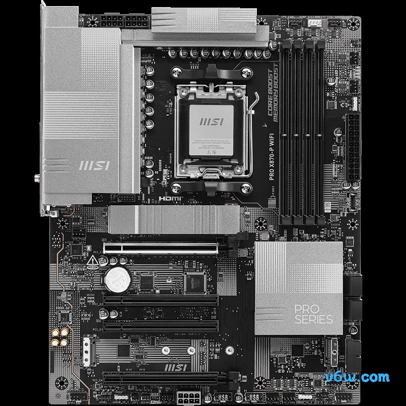 微星PRO X870-P WIFI主板图片