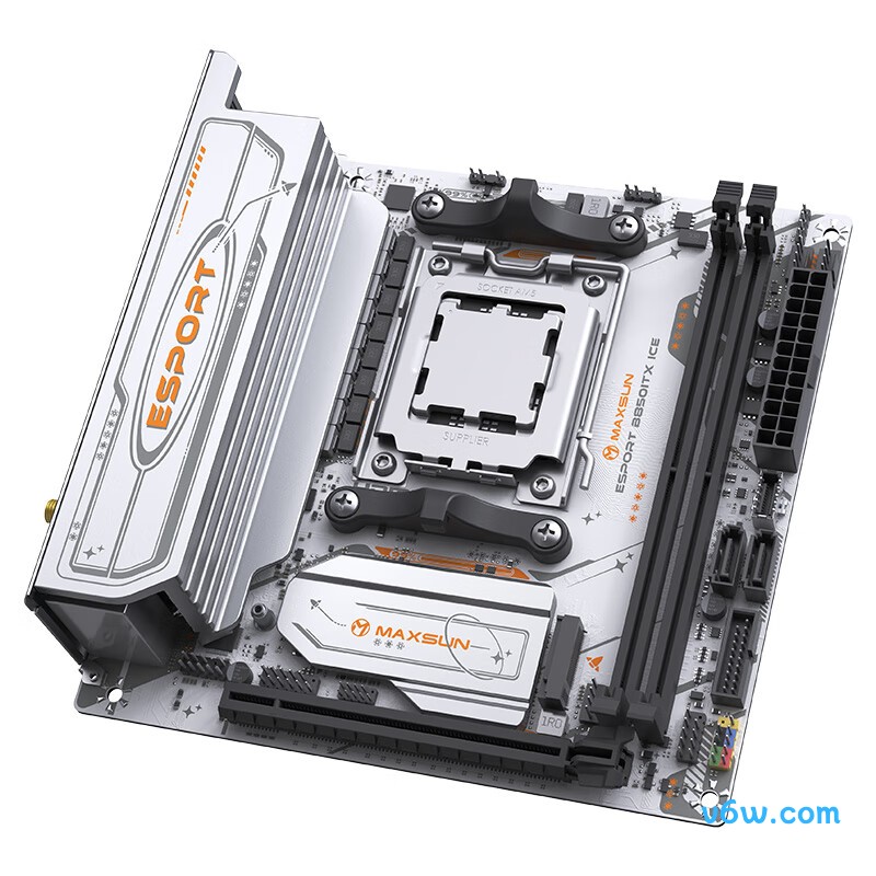 铭瑄MS-eSport B850ITX WIFI ICE主板图片