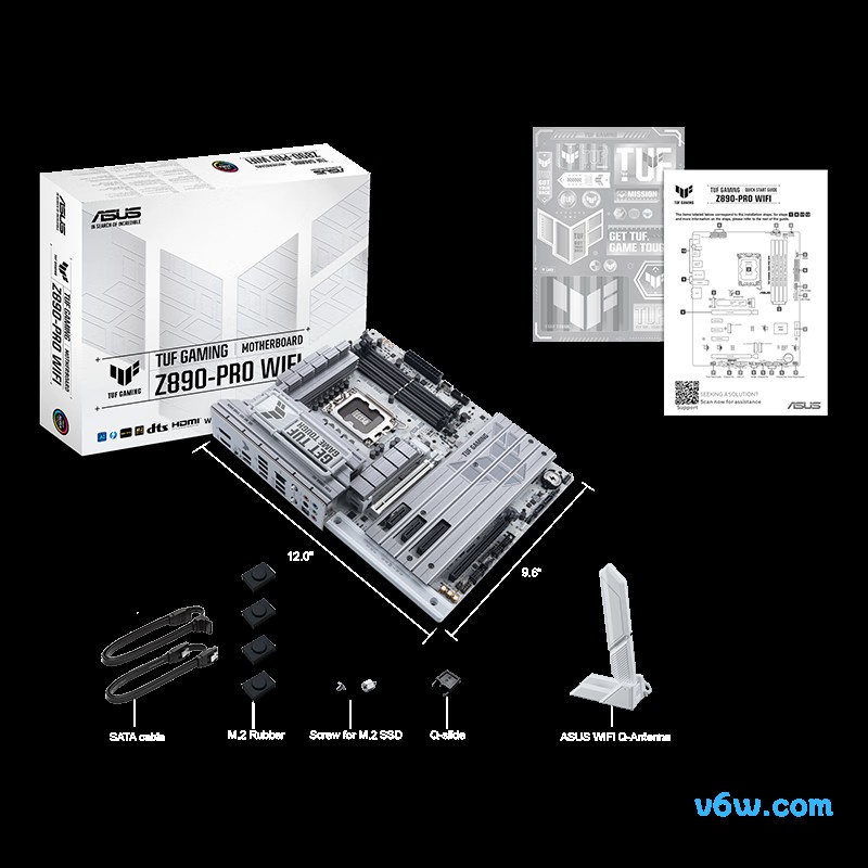 华硕TUF GAMING Z890-PRO WIFI主板图片