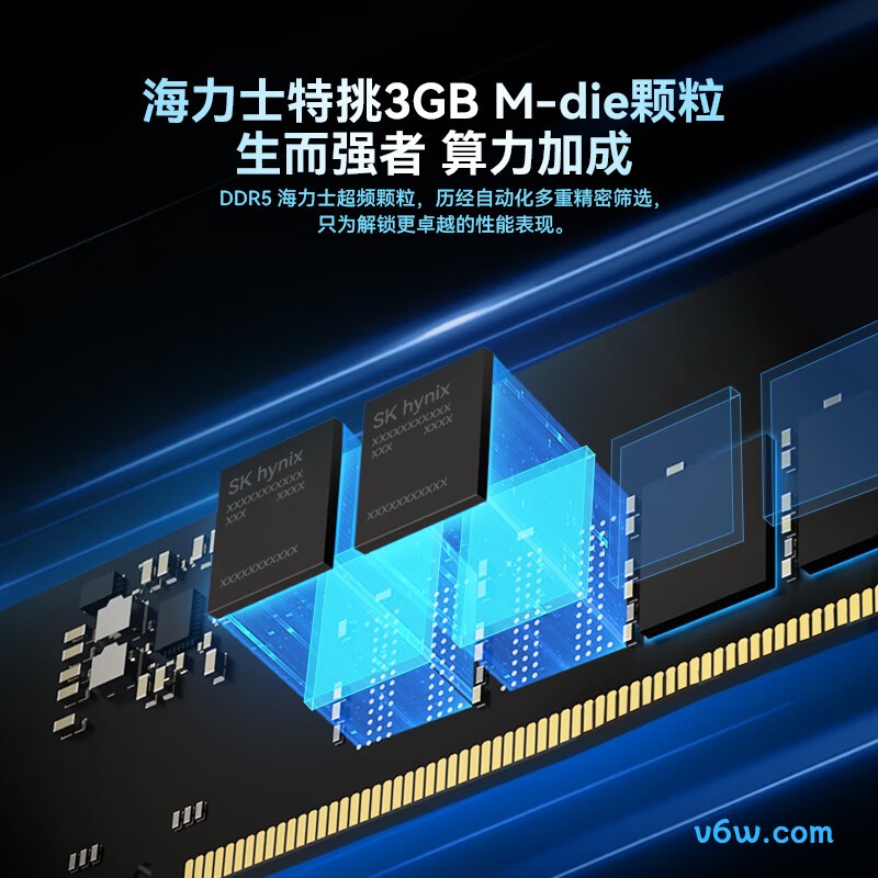 佰维96G(48G×2) DDR5 6000内存条图片