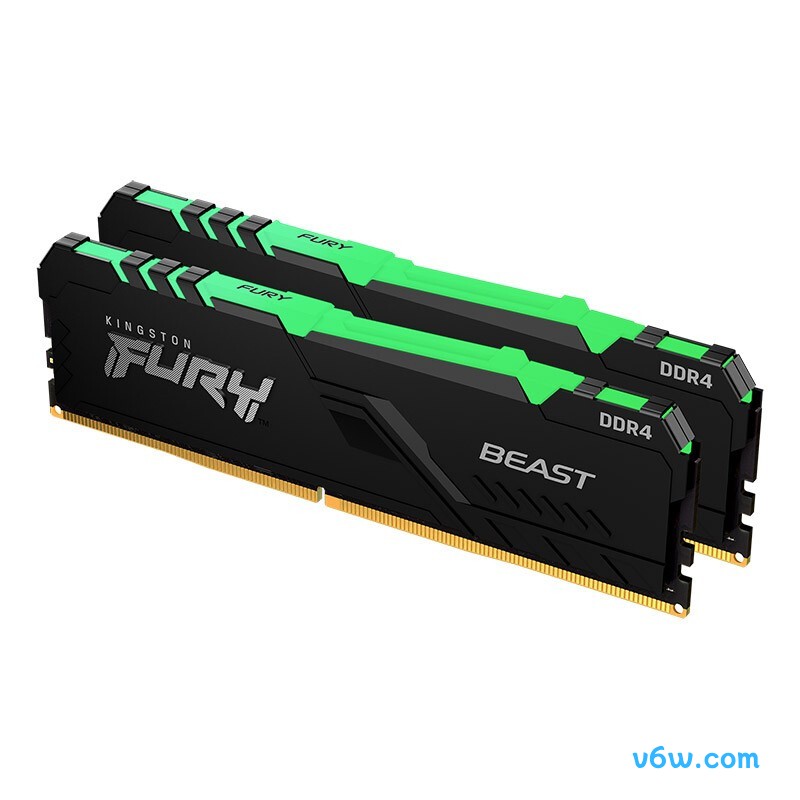 金士顿 FURY 32GB(16G×2) DDR4 3600内存条图片