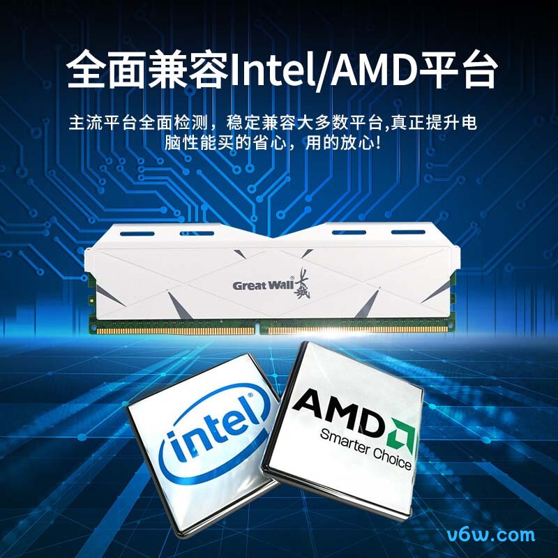 长城32GB DDR4 3200 马甲条内存条图片