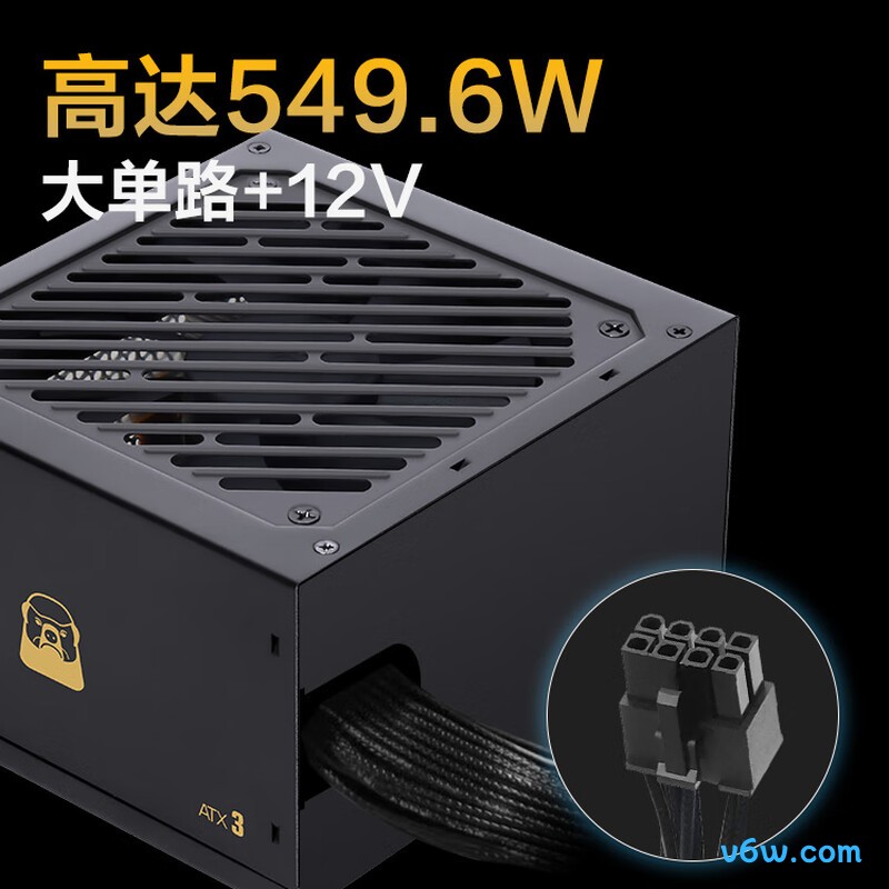 先马 平头哥G550D电源图片