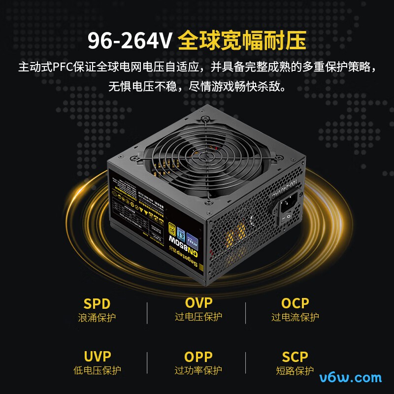 鑫谷 GN850W 金牌电源图片