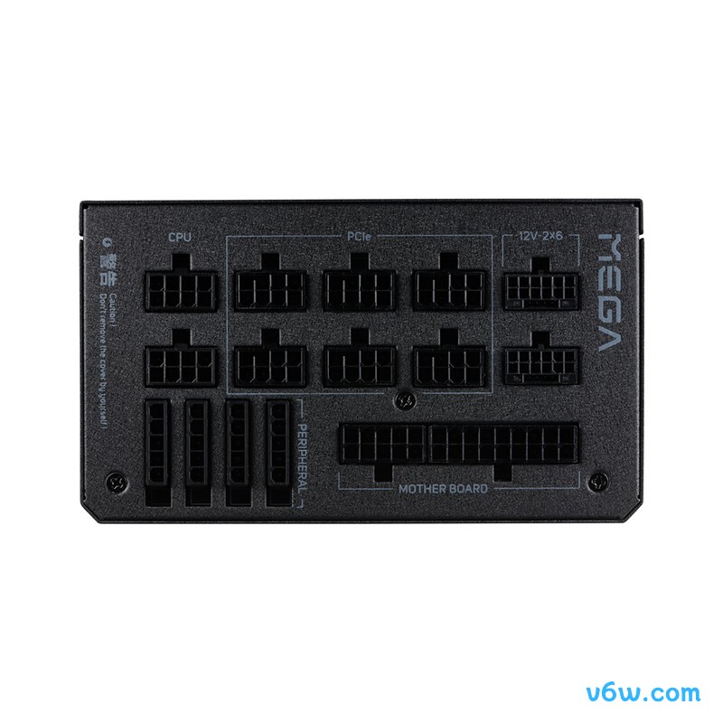 全汉 MEGA Ti 1350W 钛金牌电源图片