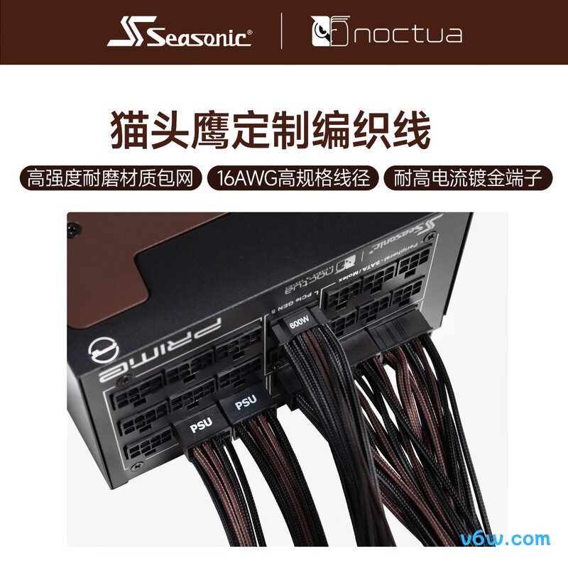 海韵 猫头鹰联名电源图片