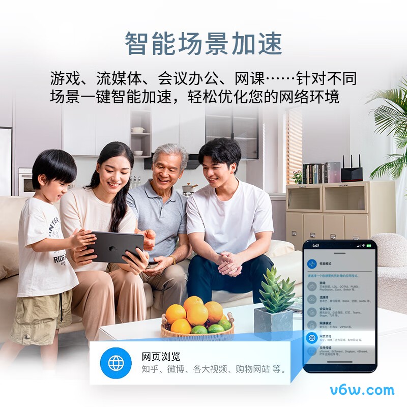 华硕RT-BE86U路由器图片