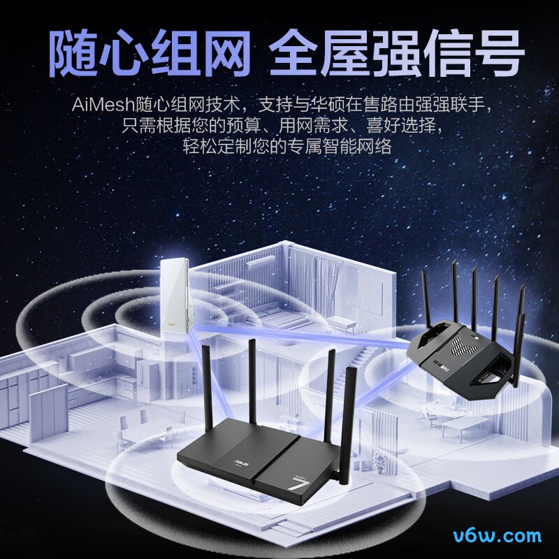 华硕RT-BE57路由器图片