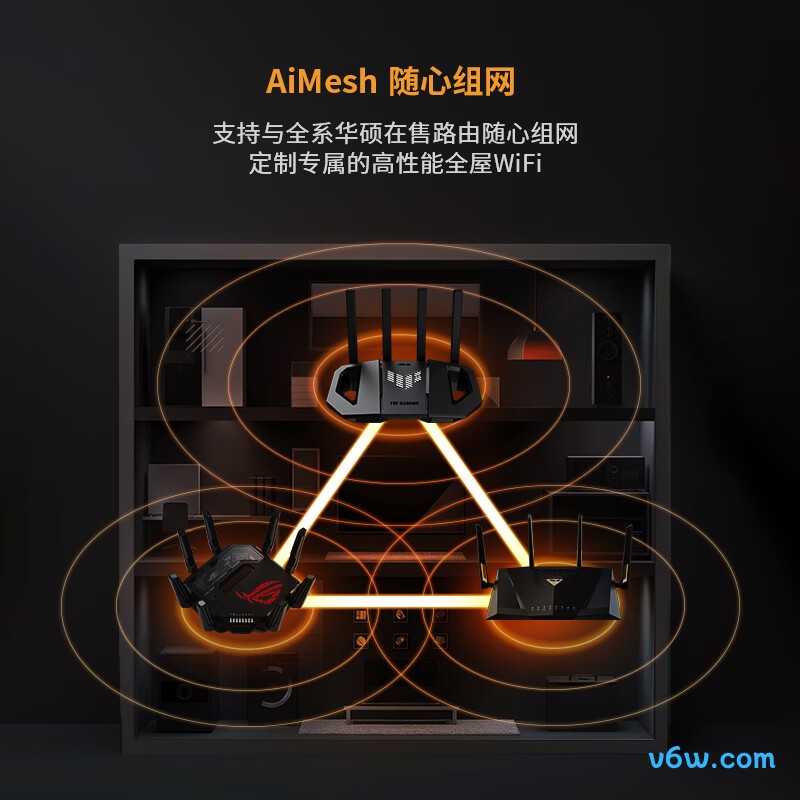 华硕TUF BE3600路由器图片