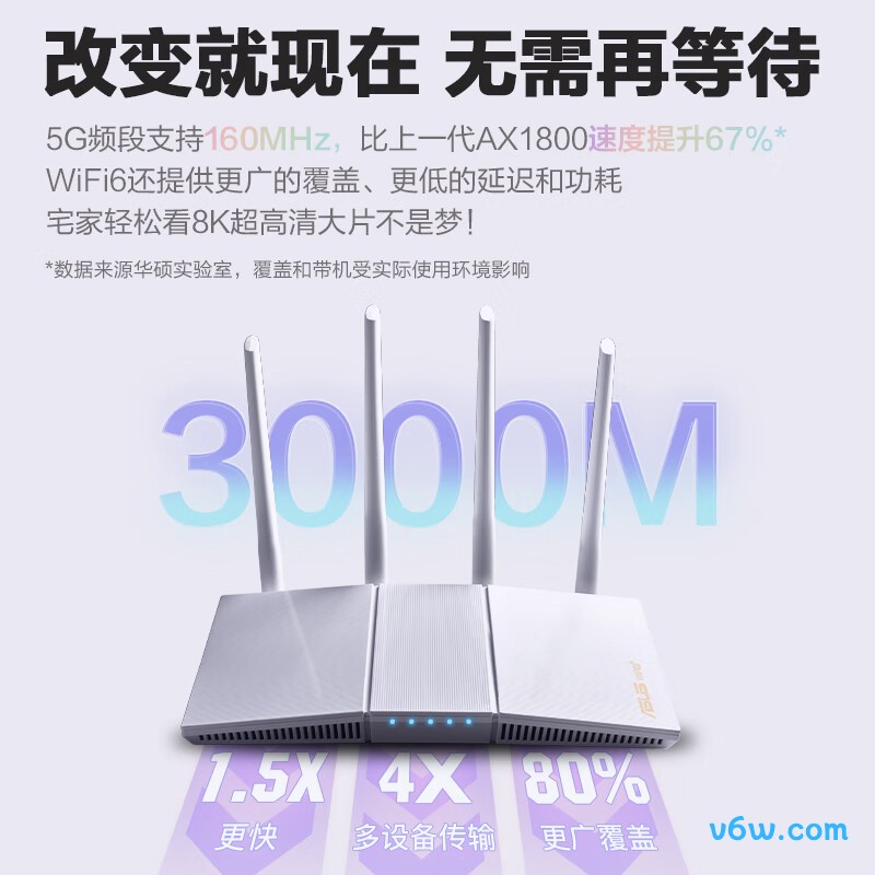 华硕RT-AX57M路由器图片