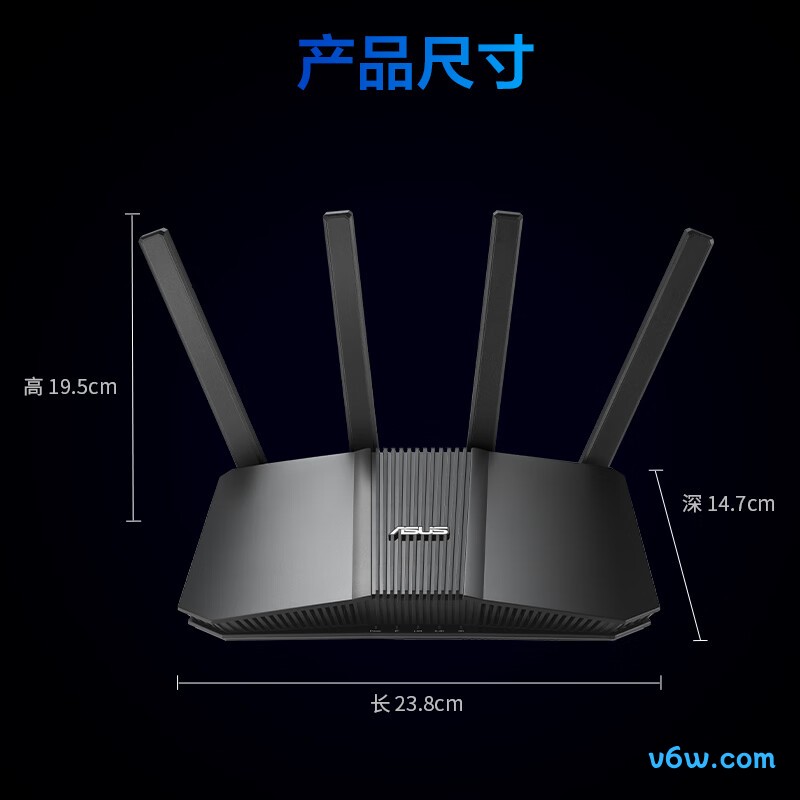 华硕RT-BE82U路由器图片