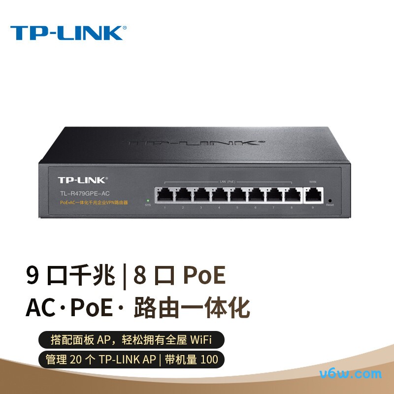 普联TL-R479GPE-AC路由器图片