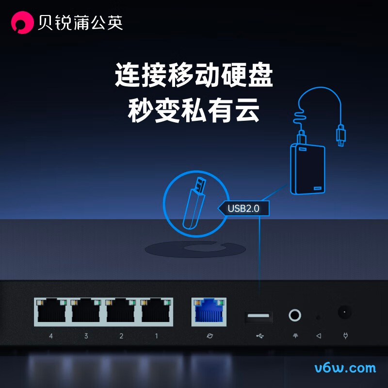 贝锐蒲公英英X3路由器图片