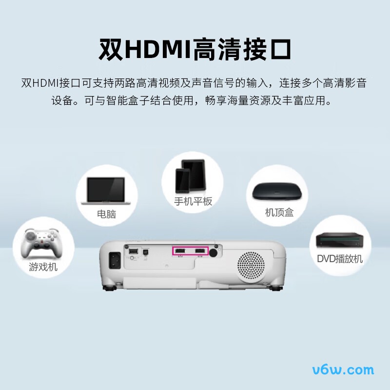 爱普生CB-FH08投影仪图片