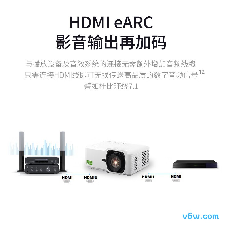 优派LX700-4K投影仪图片