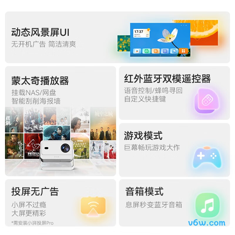 小湃Q5投影仪图片