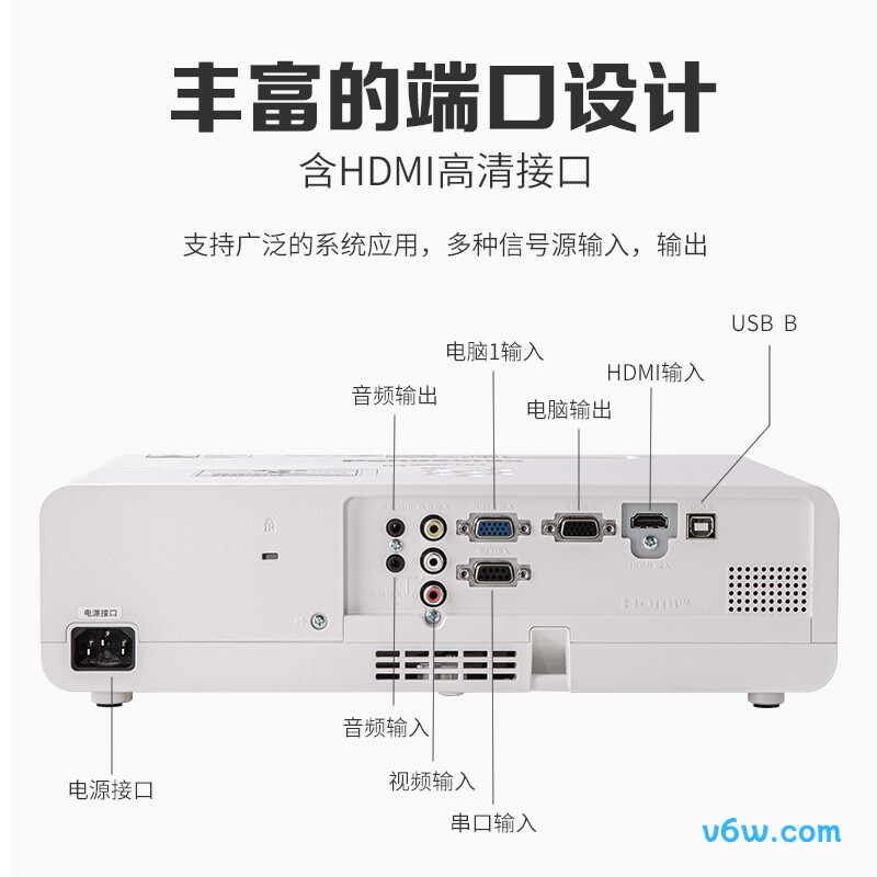 松下PT-WX3201投影仪图片