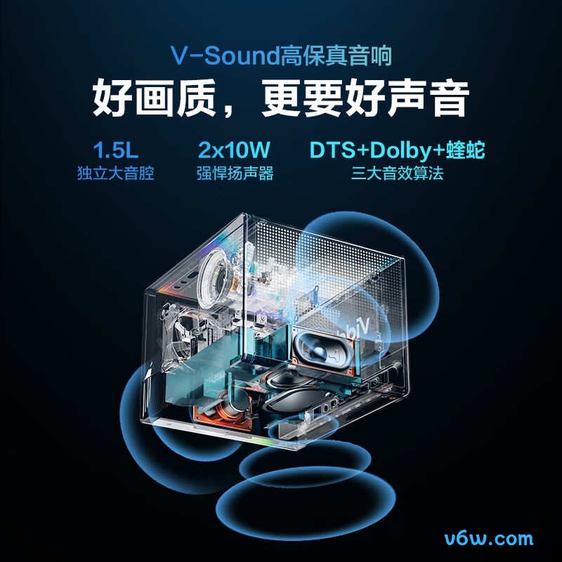 Vidda C1 海信纯三色激光投影仪图片