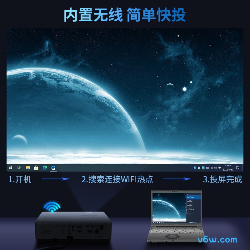 松下PT-WZ4001投影仪图片