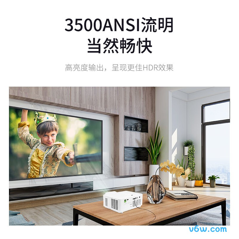优派LX700-4K投影仪图片