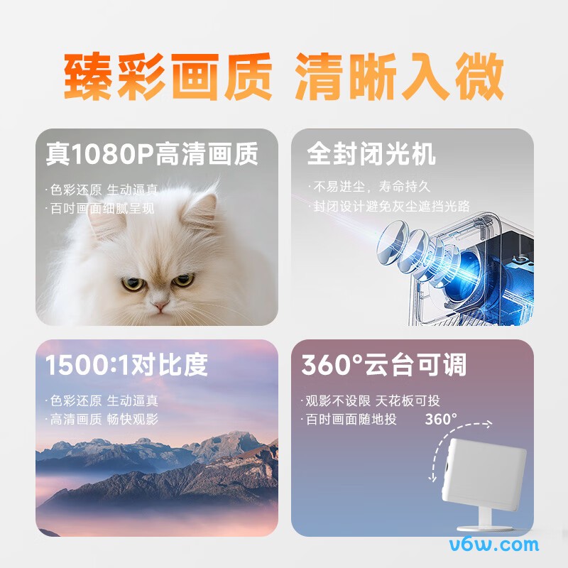 腾讯极光 A3投影仪图片