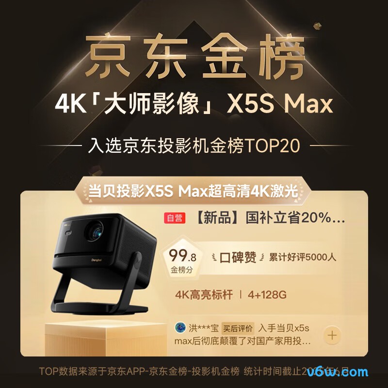 当贝DBX5S Max投影仪图片