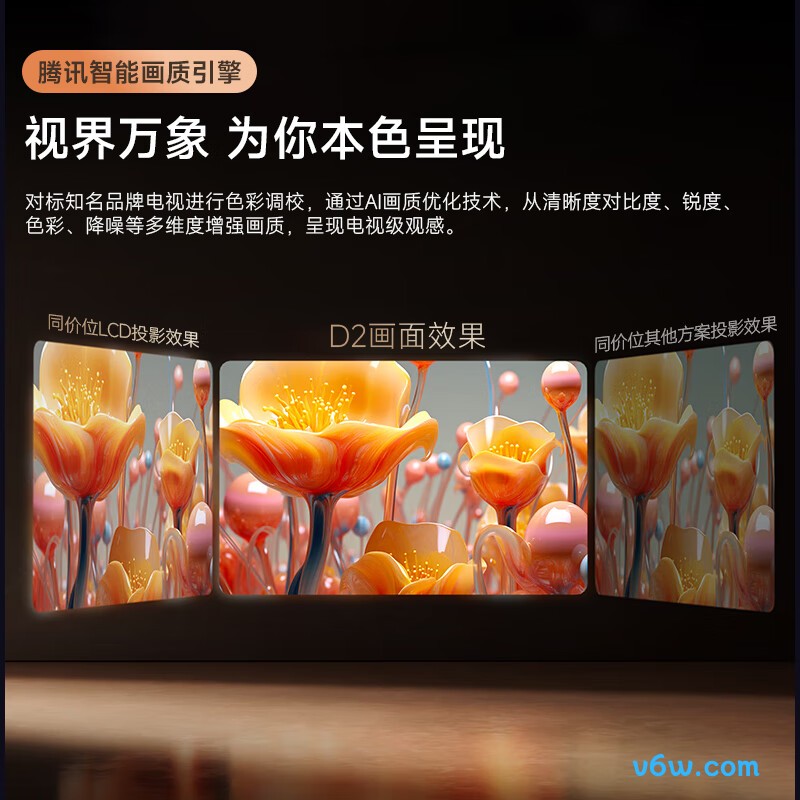 腾讯极光 D2投影仪图片