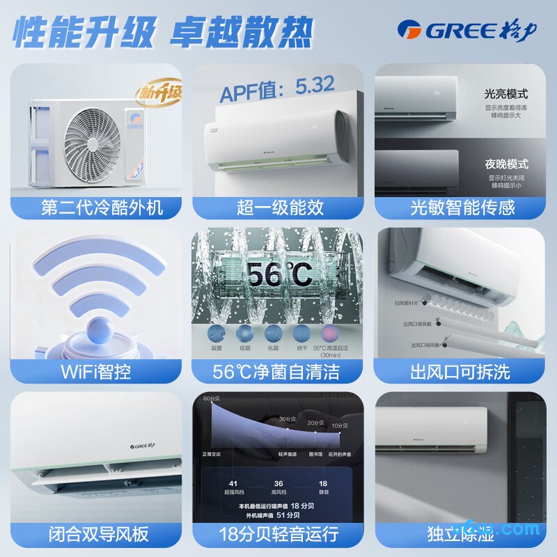 格力KFR-35GW/NhAe1BAj空调图片