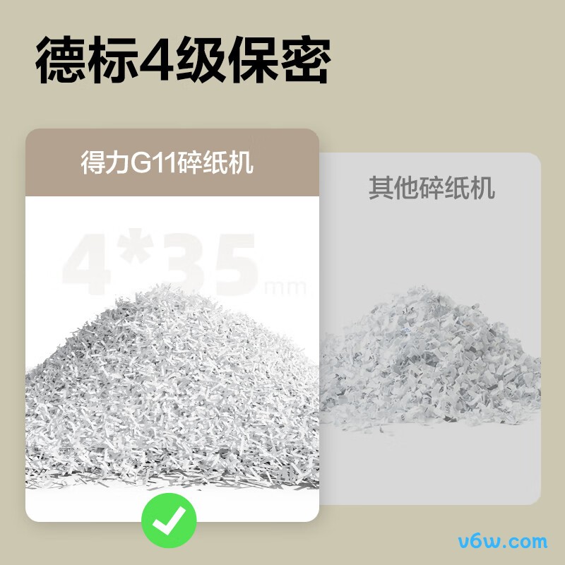 得力G11碎纸机图片