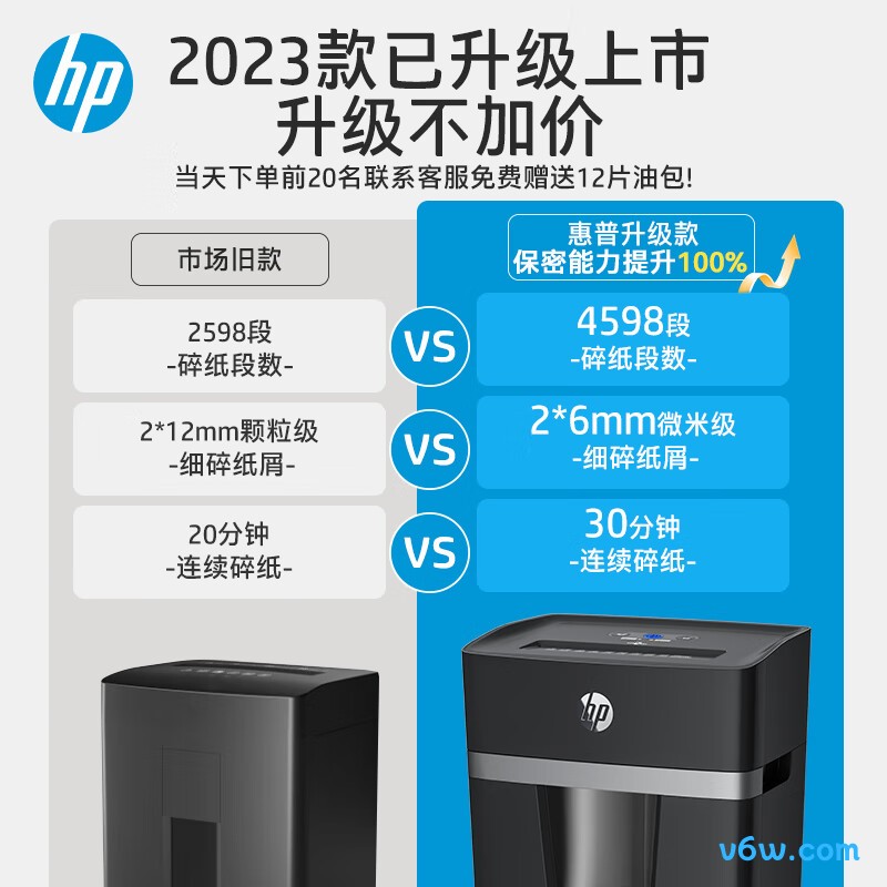 惠普B50820MC碎纸机图片