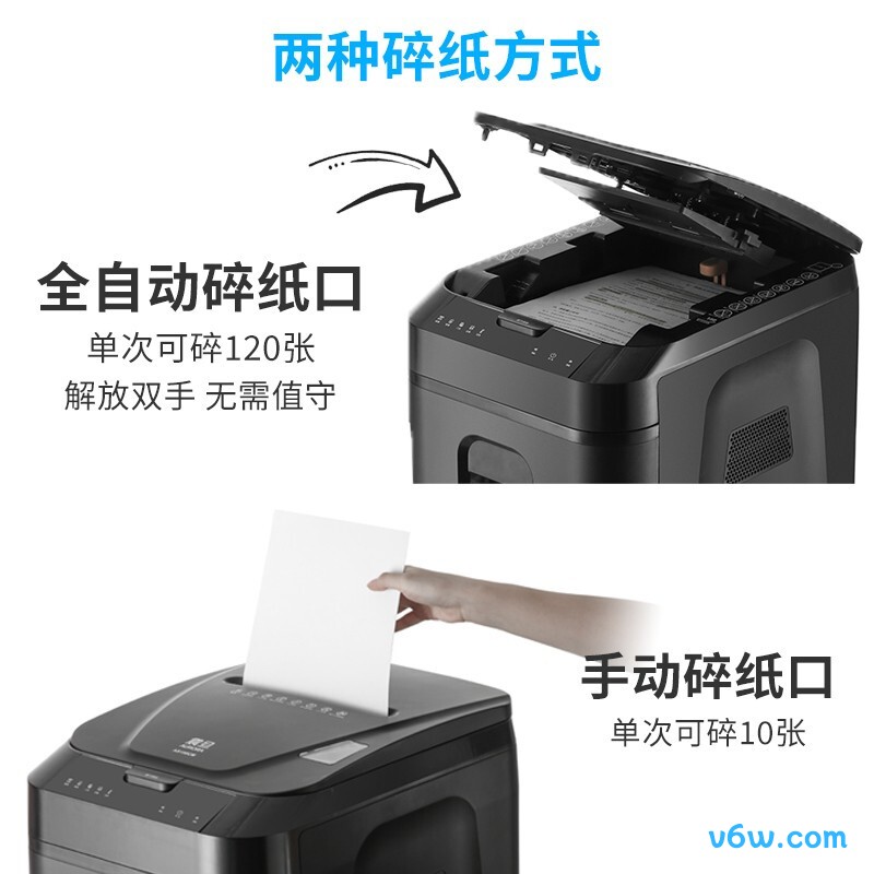 震旦AS120CD碎纸机图片