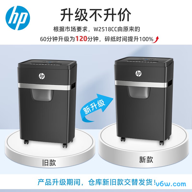 惠普W2518CC碎纸机图片