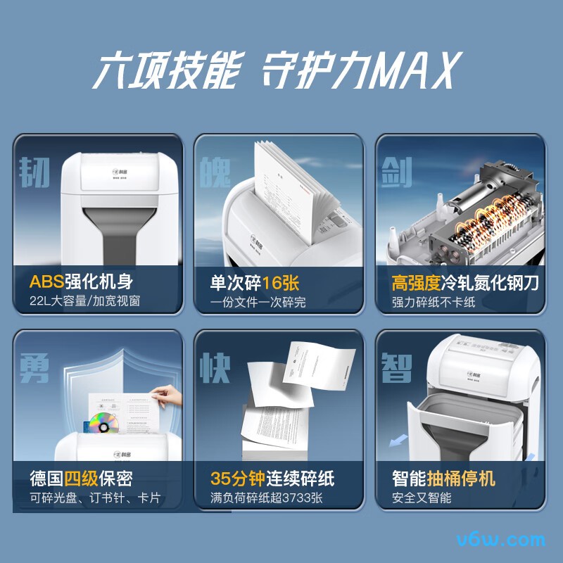 科密DS06碎纸机图片