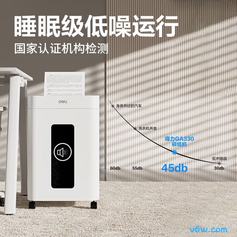 得力GA330碎纸机图片