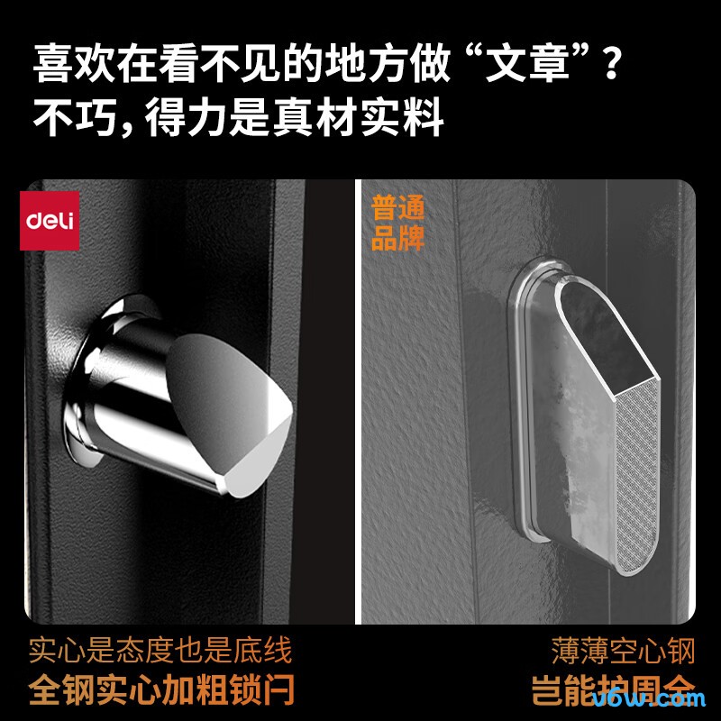 得力曜臻PRO保险柜图片